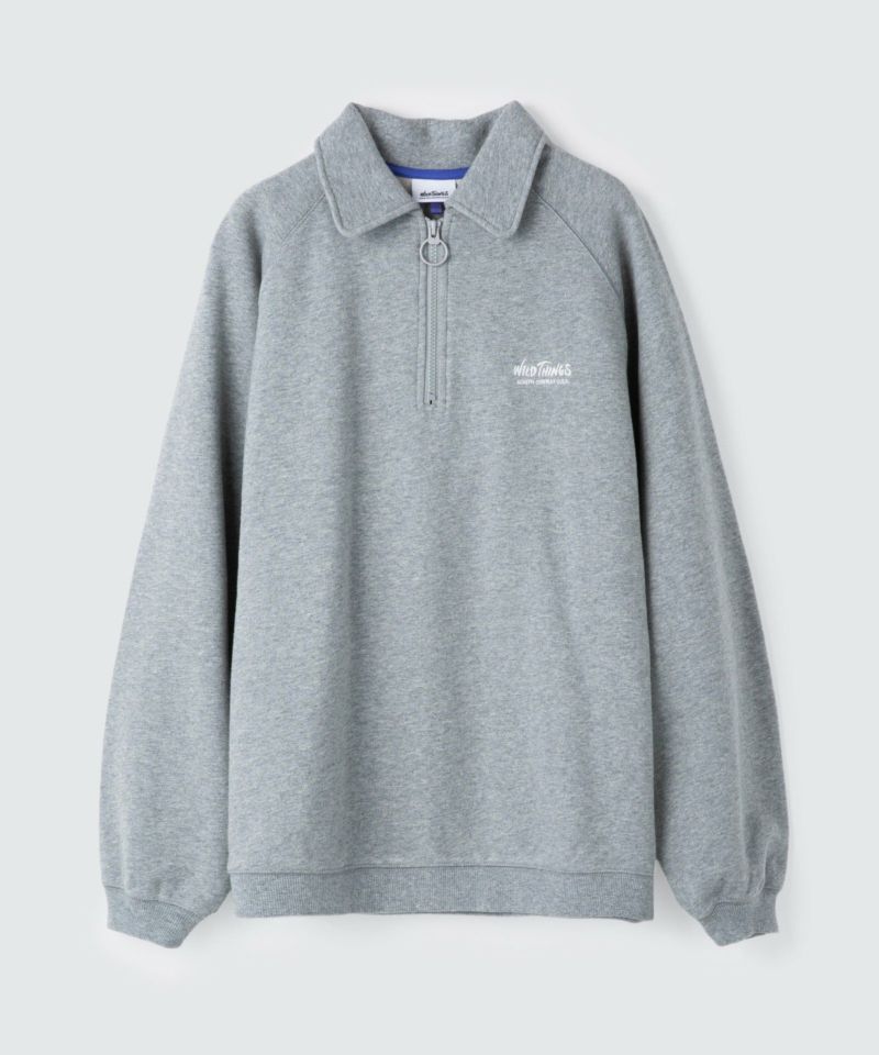 スウェットハーフジップポロ│SWEAT HALF ZIP POLO ワイルドシングス
