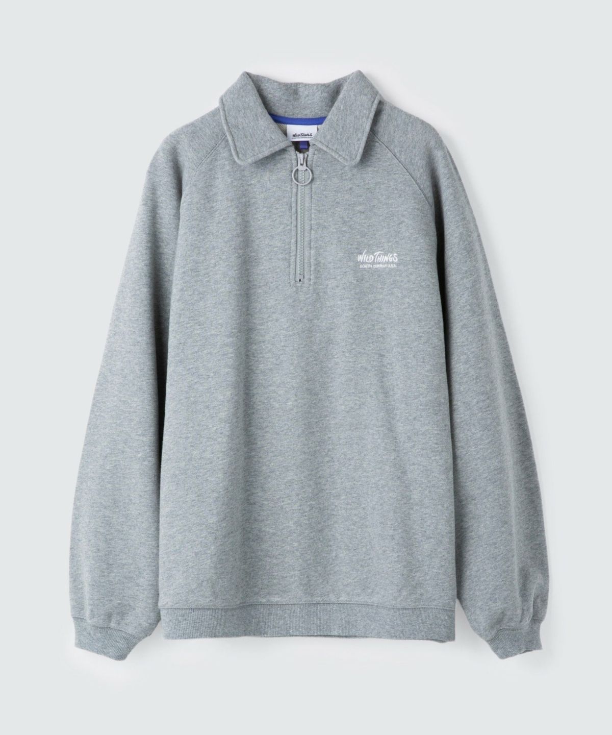 スウェットハーフジップポロ│SWEAT HALF ZIP POLO ワイルドシングス