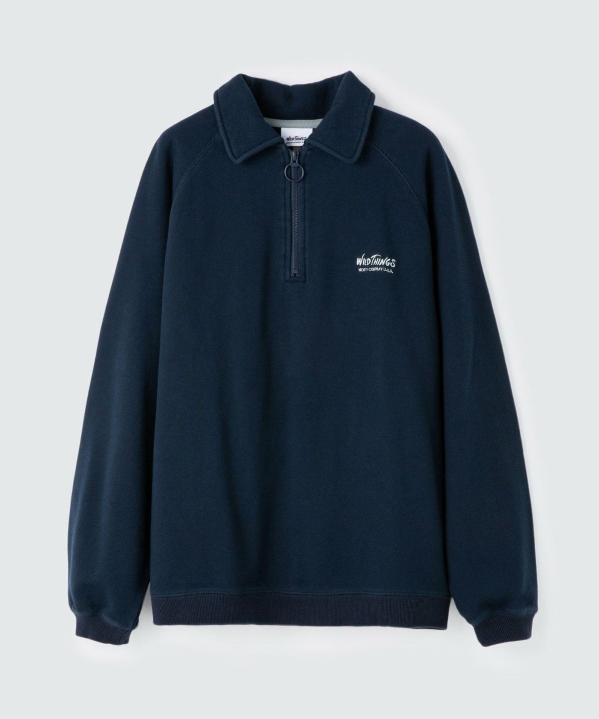 スウェットハーフジップポロ│SWEAT HALF ZIP POLO ワイルドシングス