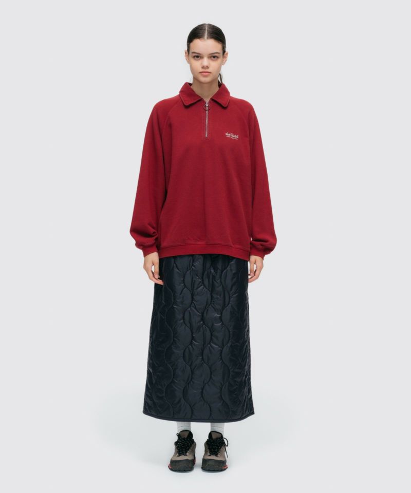 スウェットハーフジップポロ│SWEAT HALF ZIP POLO ワイルドシングス