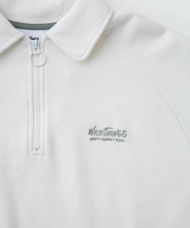 スウェットハーフジップポロ│SWEAT HALF ZIP POLO | ワイルドシングス