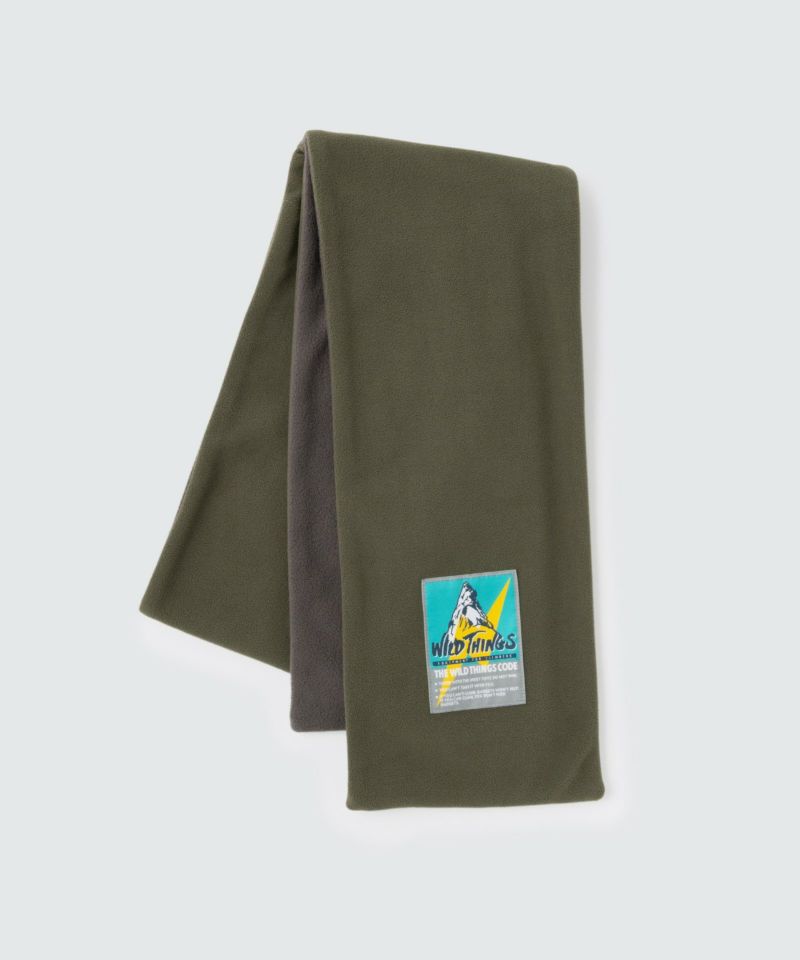 リバーシブルフリースマフラー│REVERSIBLE FLEECE MUFFLER ワイルドシングス