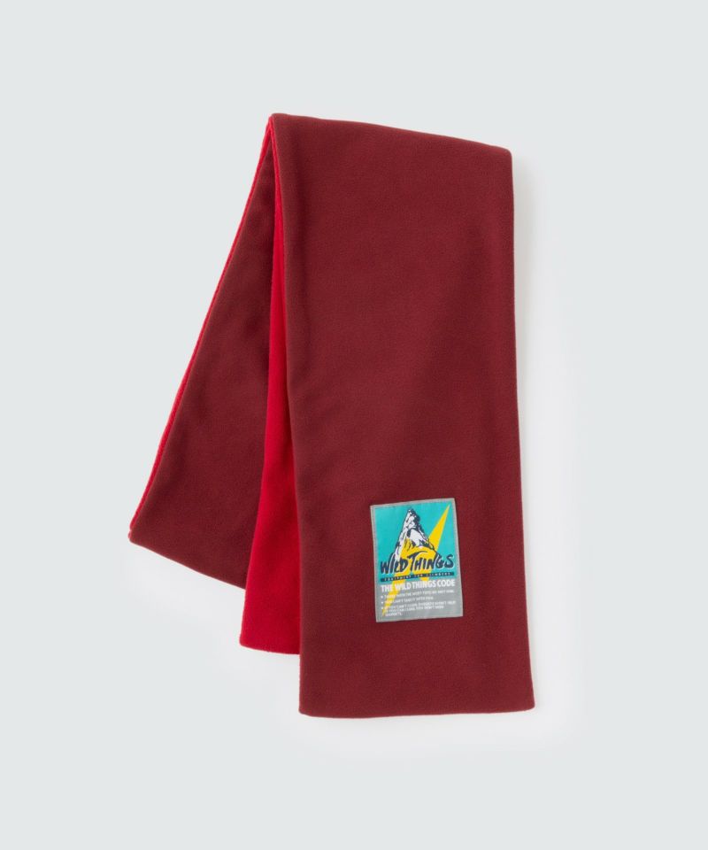 リバーシブルフリースマフラー│REVERSIBLE FLEECE MUFFLER ワイルドシングス