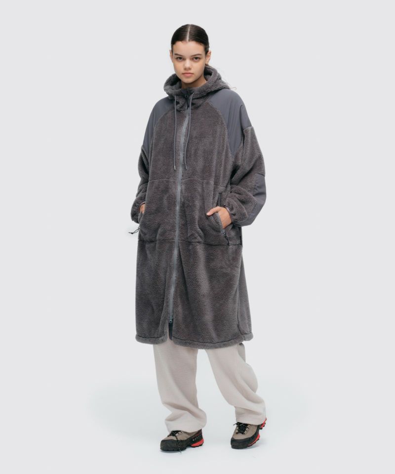 レベル3 シャギーフーデッドコート│LEVEL3 SHAGGY HOODEDCOAT ワイルドシングス