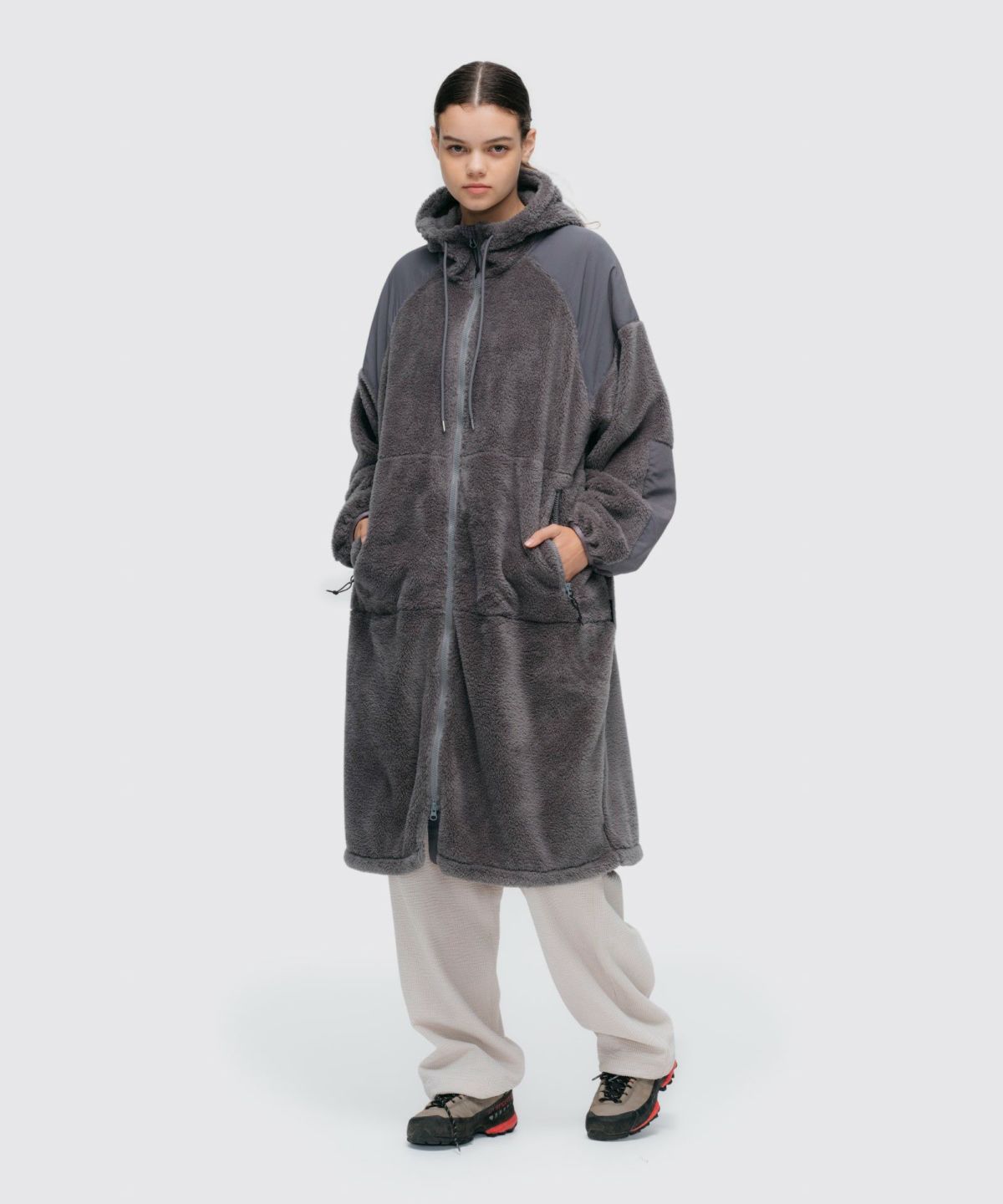 レベル3 シャギーフーデッドコート│LEVEL3 SHAGGY HOODEDCOAT ワイルドシングス