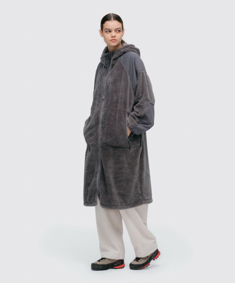 レベル3 シャギーフーデッドコート│LEVEL3 SHAGGY HOODEDCOAT ワイルドシングス