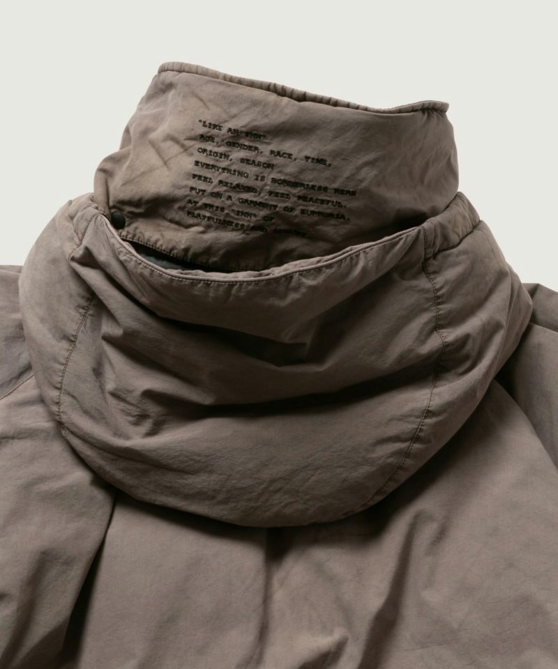 ガーメントダイ マカルジャケット│GARMENT DYED MAKALU DOWN JACKET