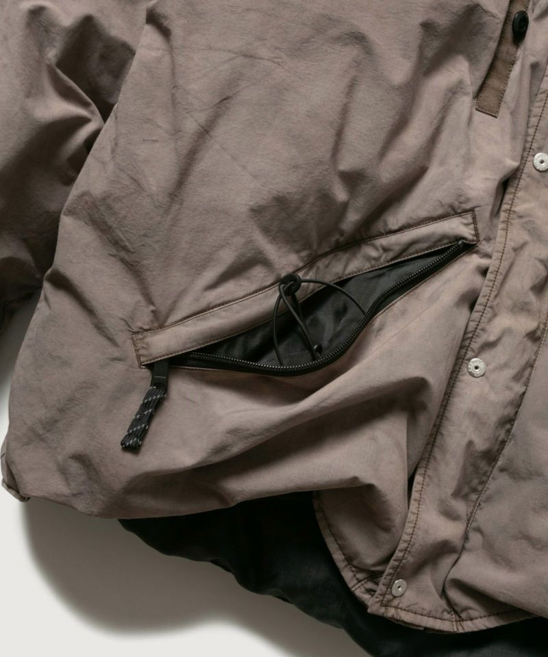 ガーメントダイ マカルジャケット│GARMENT DYED MAKALU DOWN JACKET