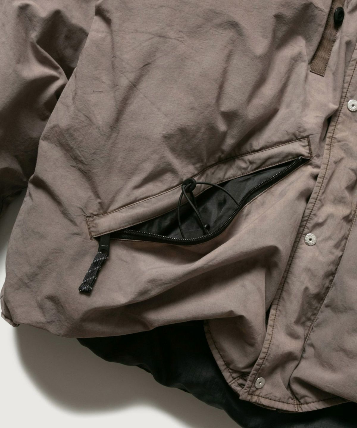 ガーメントダイ マカルジャケット│GARMENT DYED MAKALU DOWN JACKET