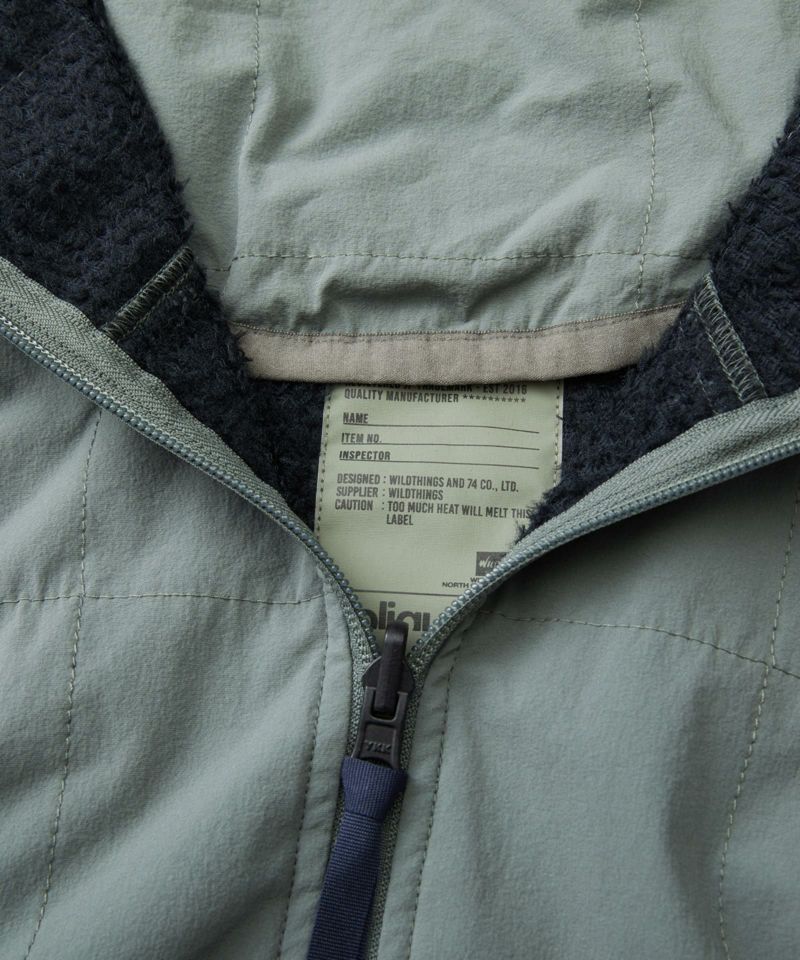 キルティング フーデッドジャケット│QUILTING HOODED JACKET ワイルドシングス