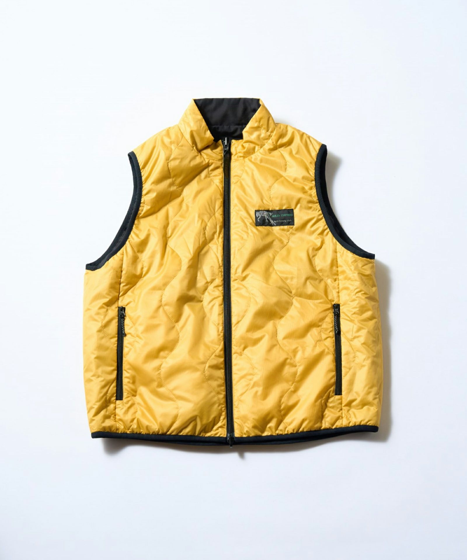 BRING×WILD THINGS 光電子中綿リバーシブルベスト│REVERSIBLE VEST ワイルドシングス