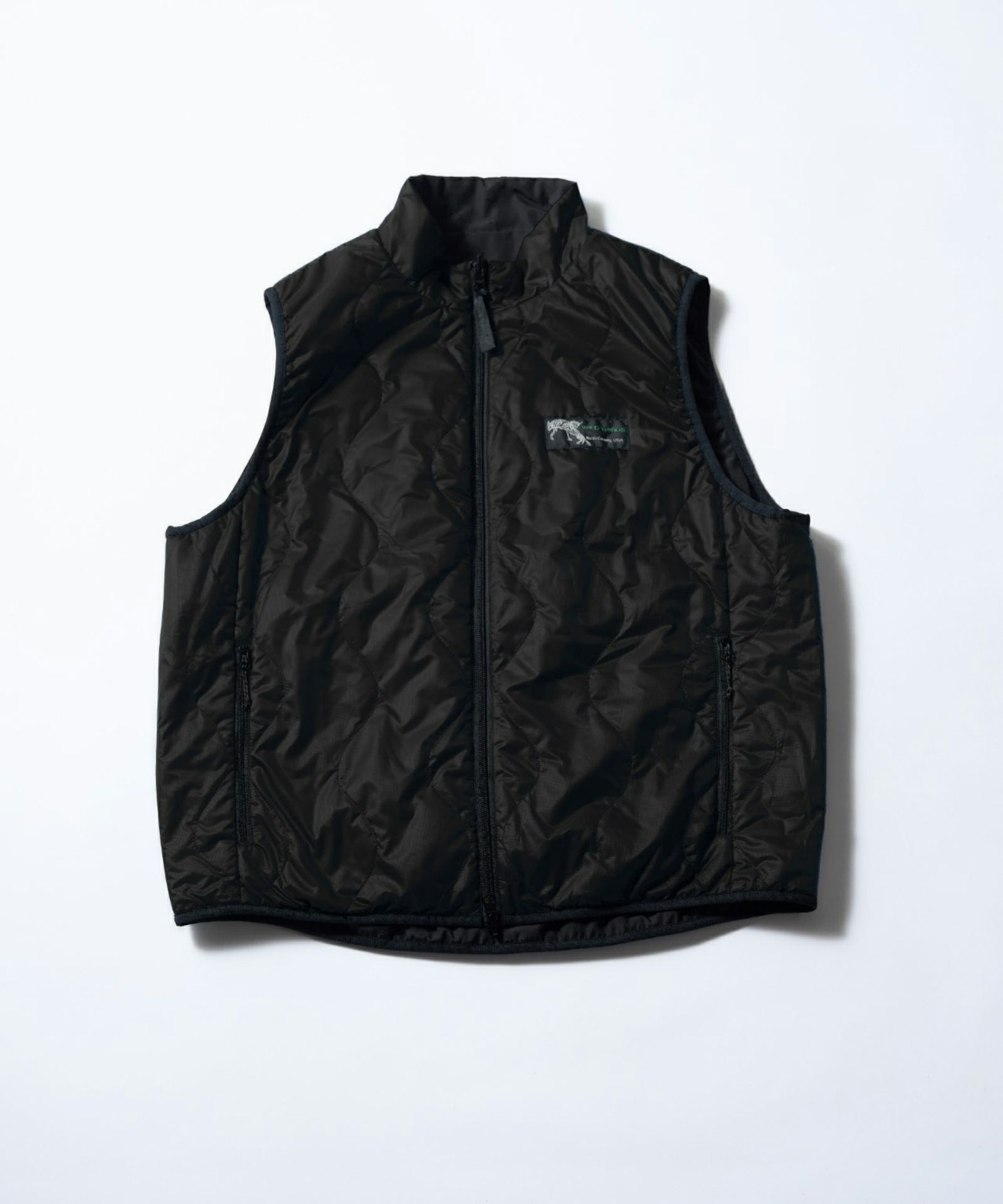 BRING×WILD THINGS 光電子中綿リバーシブルベスト│REVERSIBLE VEST ワイルドシングス