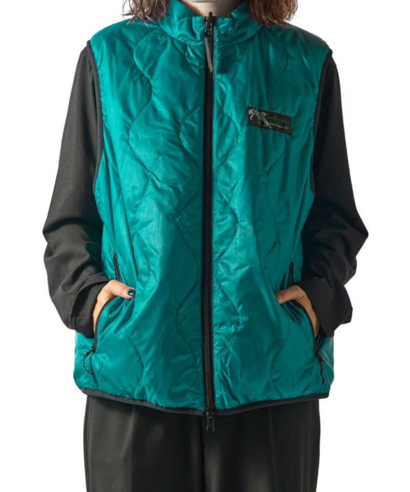 BRING×WILD THINGS 光電子中綿リバーシブルベスト│REVERSIBLE VEST ワイルドシングス