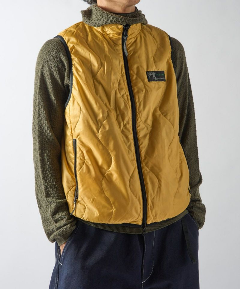 BRING×WILD THINGS 光電子中綿リバーシブルベスト│REVERSIBLE VEST ワイルドシングス