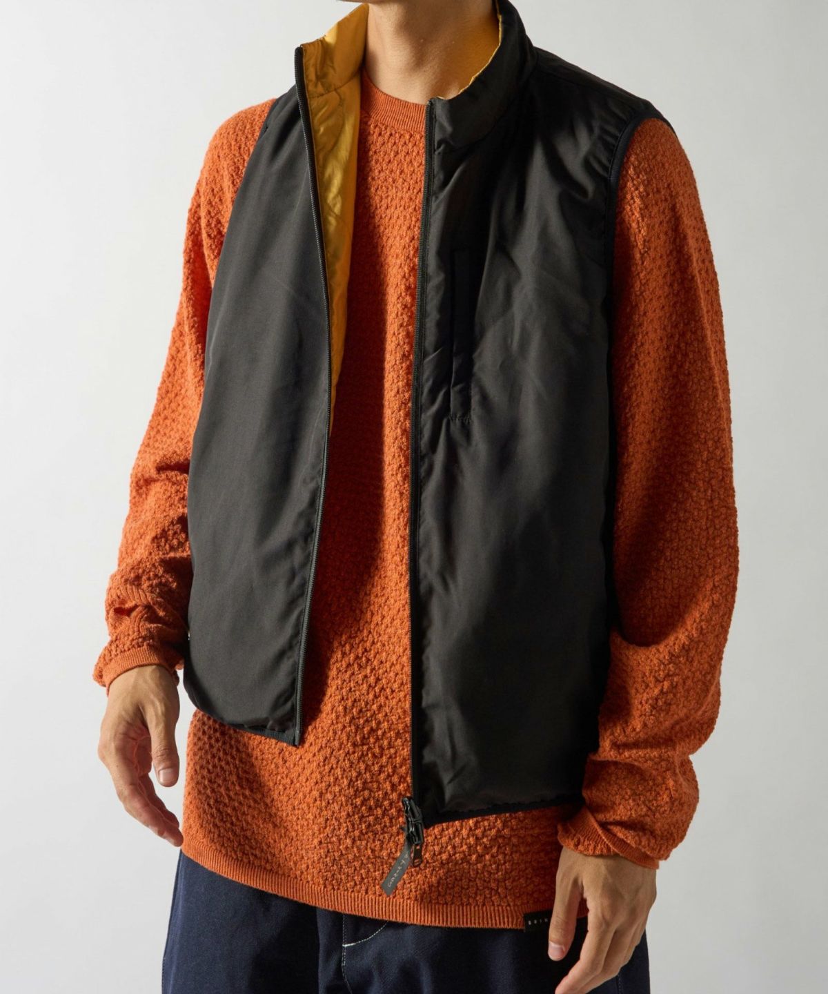 BRING×WILD THINGS 光電子中綿リバーシブルベスト│REVERSIBLE VEST ワイルドシングス